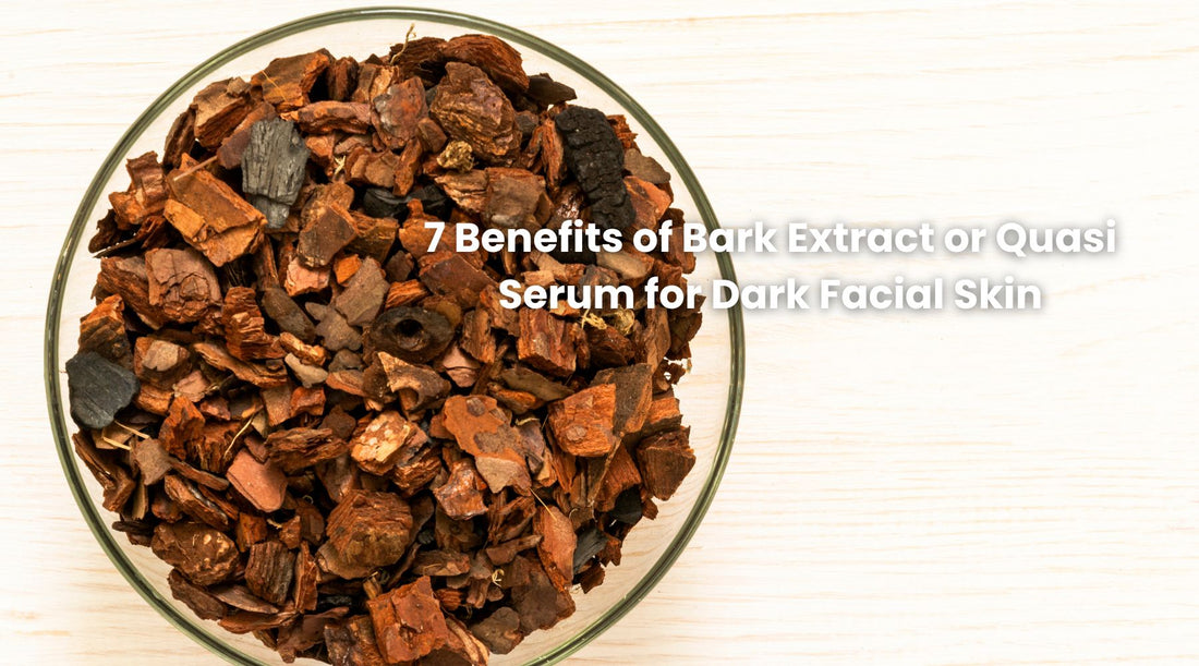 Unlocking the Radiance: 7 Benefits of Bark Extract or Quasi Serum for Dark Facial Skin